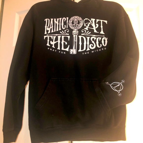 Hot Topic | Tops | Hot Topic Panic At The Disco Hoodie | Poshmark